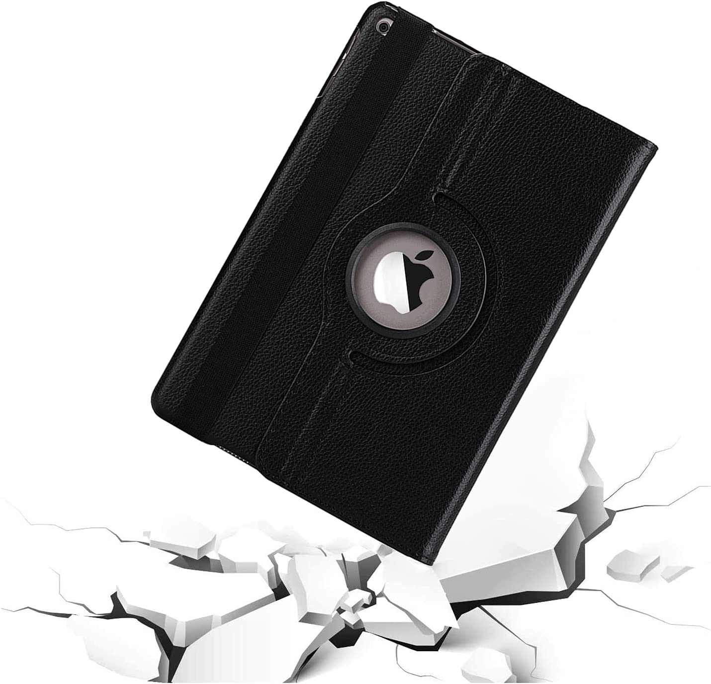 360 Degree Rotating Stand Case Auto Sleep/Wake Protective Case Cover for iPad 2022